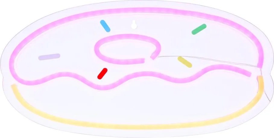 Atmosphera - decorazione murale in neon LED DONUT LED/5V