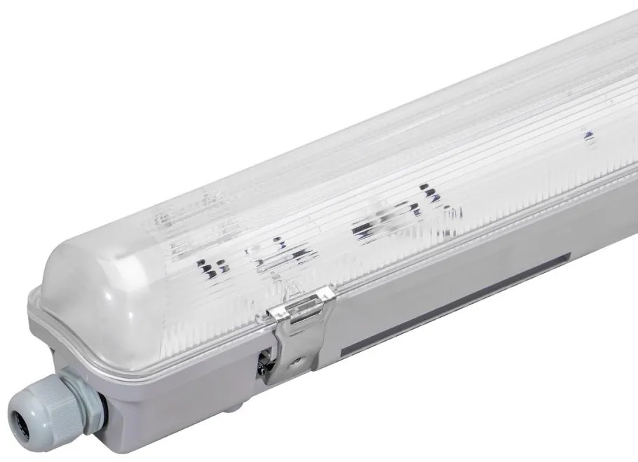 Plafoniera Stagna IP65 per Tubo LED 150cm - Unilaterale Plafoniera per 1 tubo LED da 150cm
