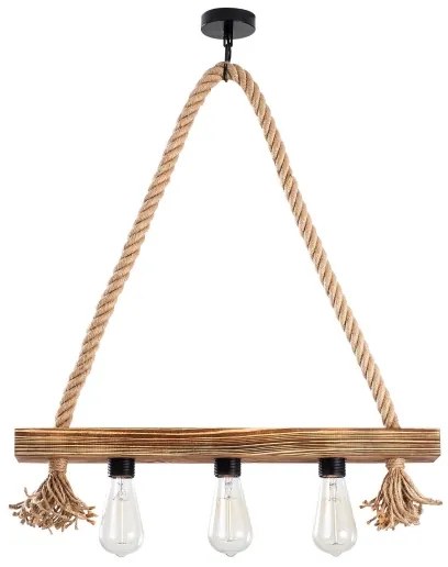 Lampadario su filo EREBOS 3xE27/40W/230V