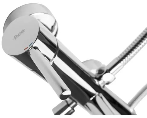 REA-B6641 - Set per vasca LUNGO, finitura cromo lucido