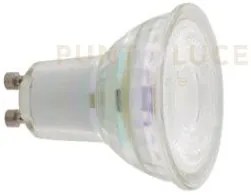 Klassic-gu10v-nr-5f lampadina led attacco faretto gu10 vetro 15° 65...