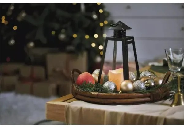 Decorazione natalizia LED LED/3xAAA lanterna