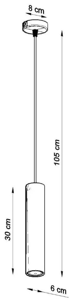 Lampada a Sospensione GU10 in Legno LINO