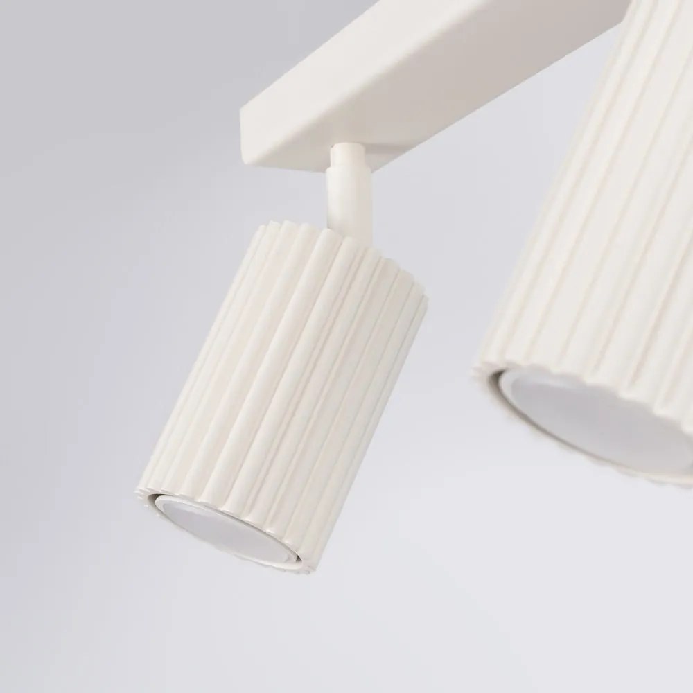 Faretto color crema 6,5x45 cm Gleam – Sollux