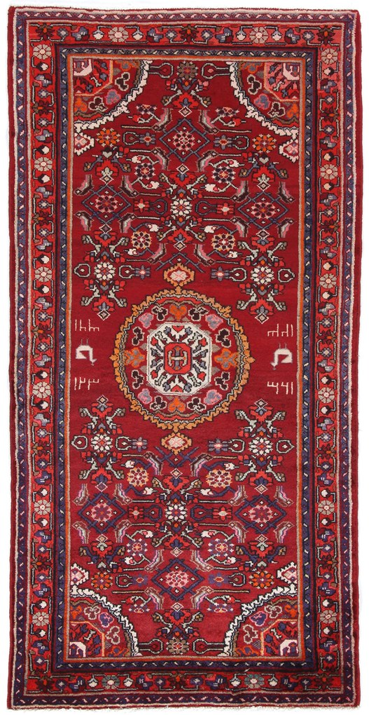 Tappeto 210 x 110 (Iran) Annodato A Mano