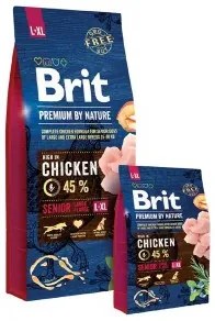 Io penso Brit Premium by Nature Senior L+XL Anziano Mela Pollo Mais 20-40 Kg 15 kg