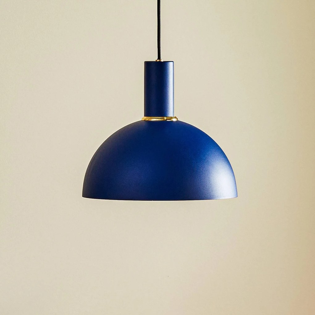 Argon Lampada a sospensione Selma, 1 luce, blu Ø 28 cm