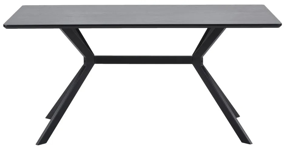 Tavolo da pranzo nero , 160 x 90 cm Bruno - WOOOD