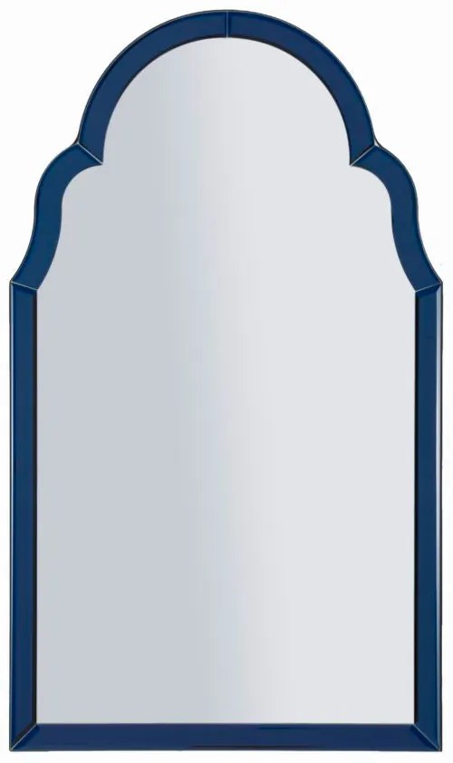 Specchio Da Muro Tangeri Blu Cm 47X1X80 Elegante Design