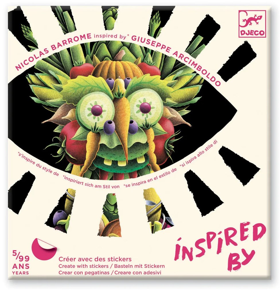 Gioco creativo - Giuseppe Arcimboldo - Verdure di primavera