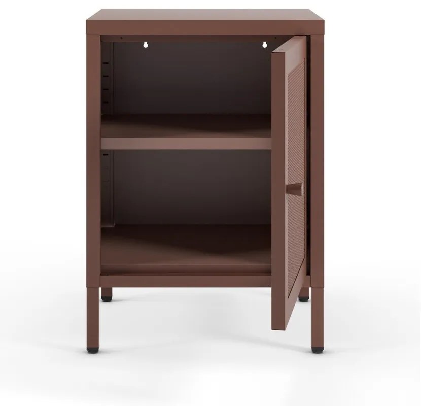 Comodino burgundy Fayna – Marckeric