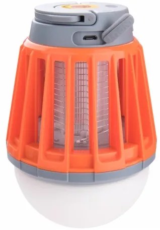 Extol - Lampada portatile a LED con trappola per insetti LED/3W/2000 mAh/3,7V IPX6