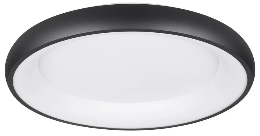 Plafoniera a LED dimmerabile nera Cardona - Trio