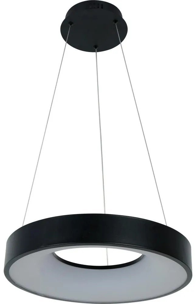 Brilagi - Lampadario LED dimmerabile a cavo FALCON II LED/67W/230V Ø 40 cm nero + telecomando