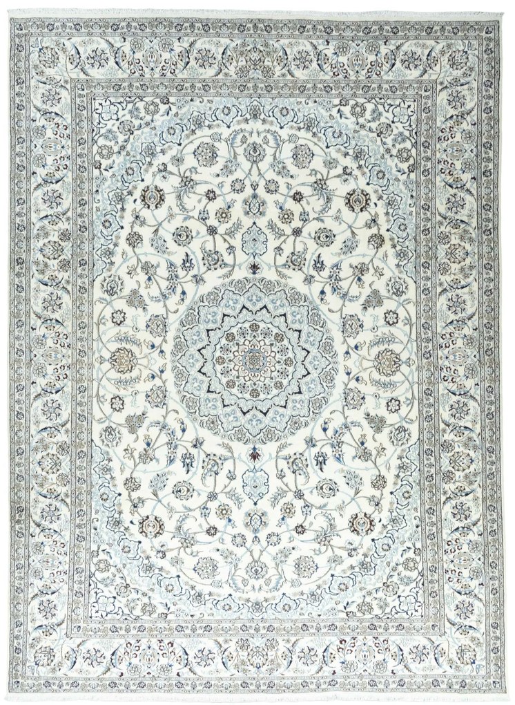 Nain Tappeto persiano 290 x 390 Beige (Iran) Annodato A Mano