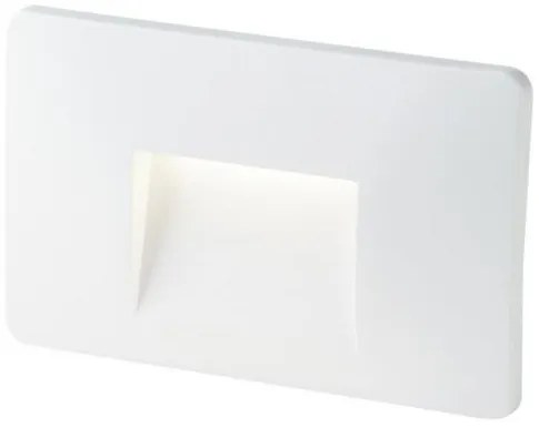 Incasso led breen bianco in alluminio e vetro 3w 290lm 4000k ip65 1...