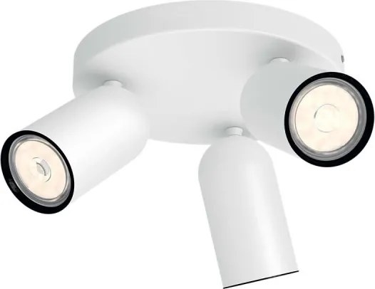 Philips - Faretto dimmerabile LED RGBW PONGEE 3xGU10/4,8W/230V bianco + telecomando