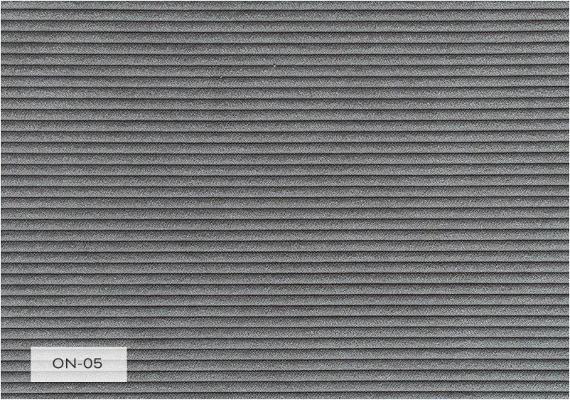 Poltrona in velluto a coste grigio Lofty Lilly - Miuform