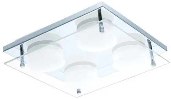 Eglo 75329 - Plafoniera LED ABIOLA 4xLED/6W/230V cromo lucido
