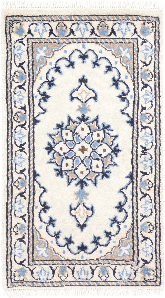 Nain Tappeto 40x60 (Iran) Annodato A Mano