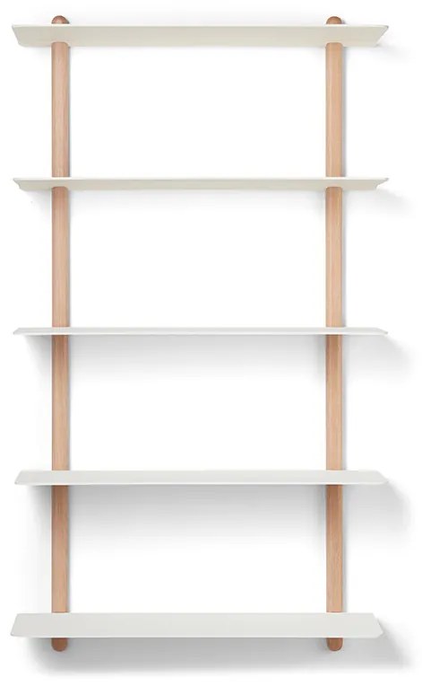 GEJST - Nivo Shelf Large E Azzurro Quercia/Bianco