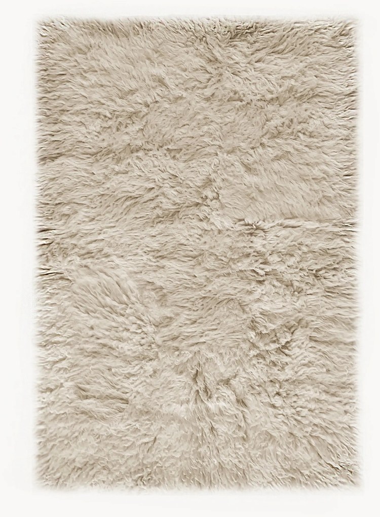 Tappeto in lana a pelo lungo fatto a mano Shaggy