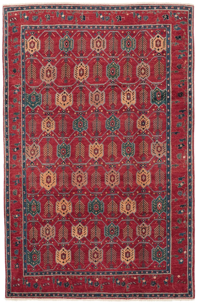 Rizbaft Tappeto persiano 300x200 (Iran) Annodato A Mano