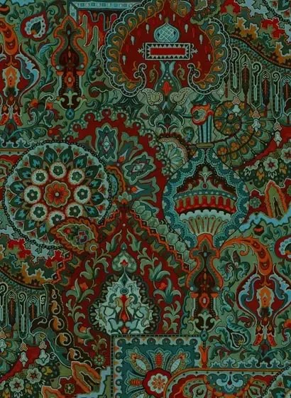 Wandbild Shambala von House of Hackney - Emerald