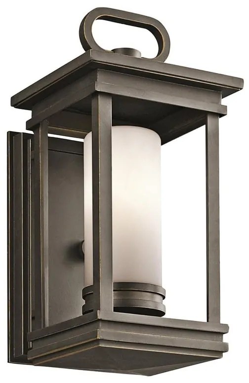 Applique classico chic da esterno KL-SOUTH-HOPE-S bronzo IP44 1X E14 ELSTEAD