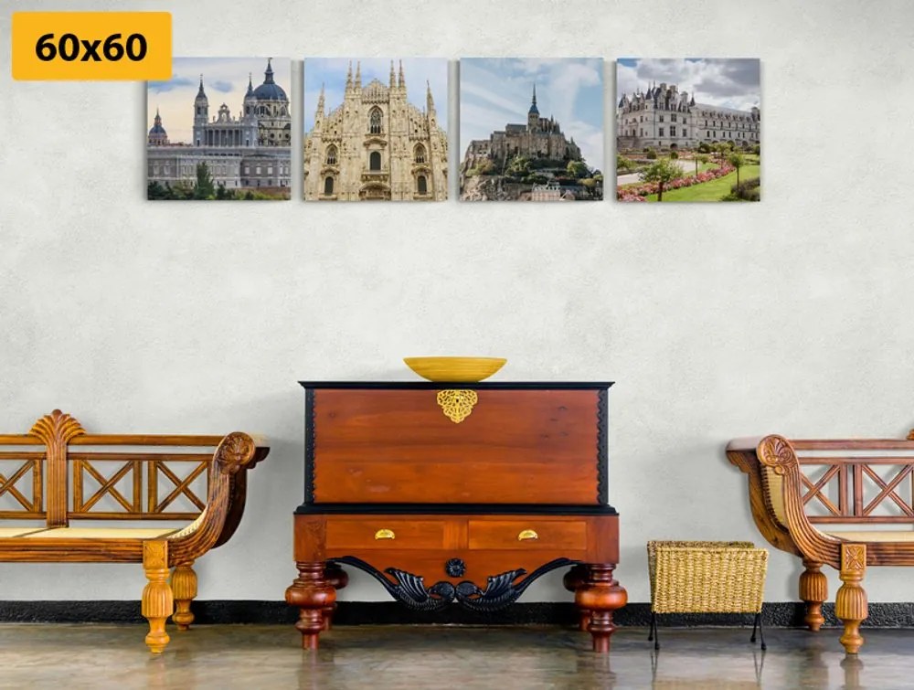 Set di quadri – Monumenti storici