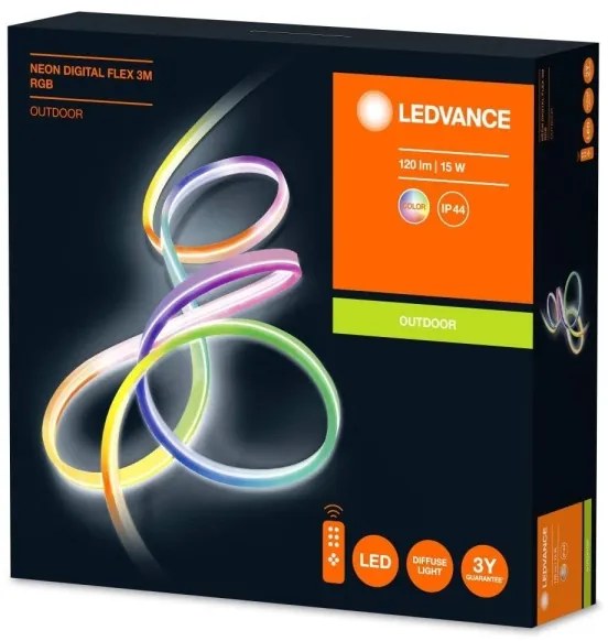 Ledvance - Striscia LED RGB per esterno SMART+ FLEX 3m LED/15W/230V IP44 wi-fi