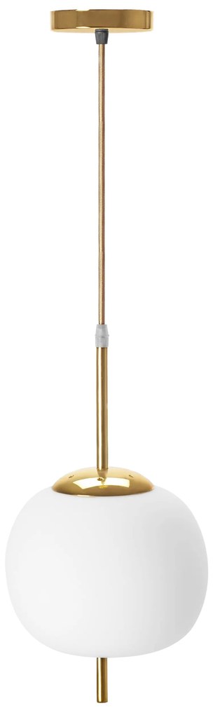 Lampada Da Soffitto Pensile Di Vetro Palla Bianco APP669-1CP