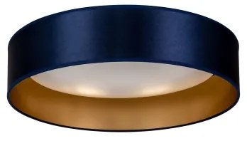 Duolla - Plafoniera LED ROLLER LED/24W/230V diametro 45 cm blu/oro