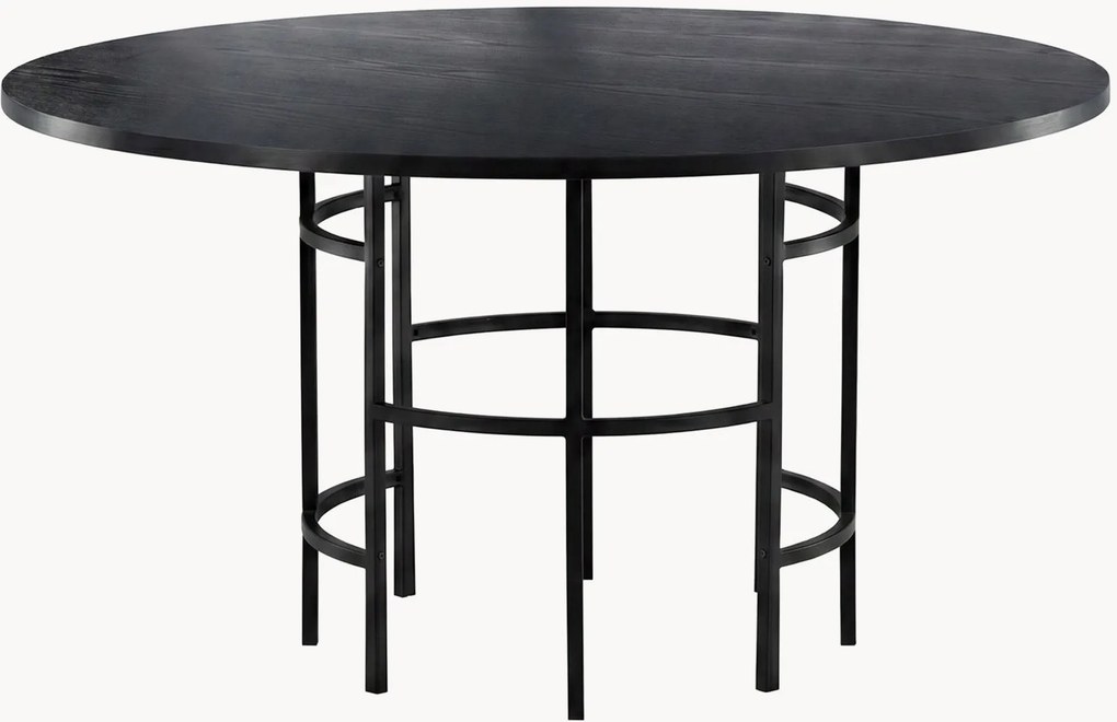 Tavolo rotondo in legno Copenhagen, Ø 140 cm