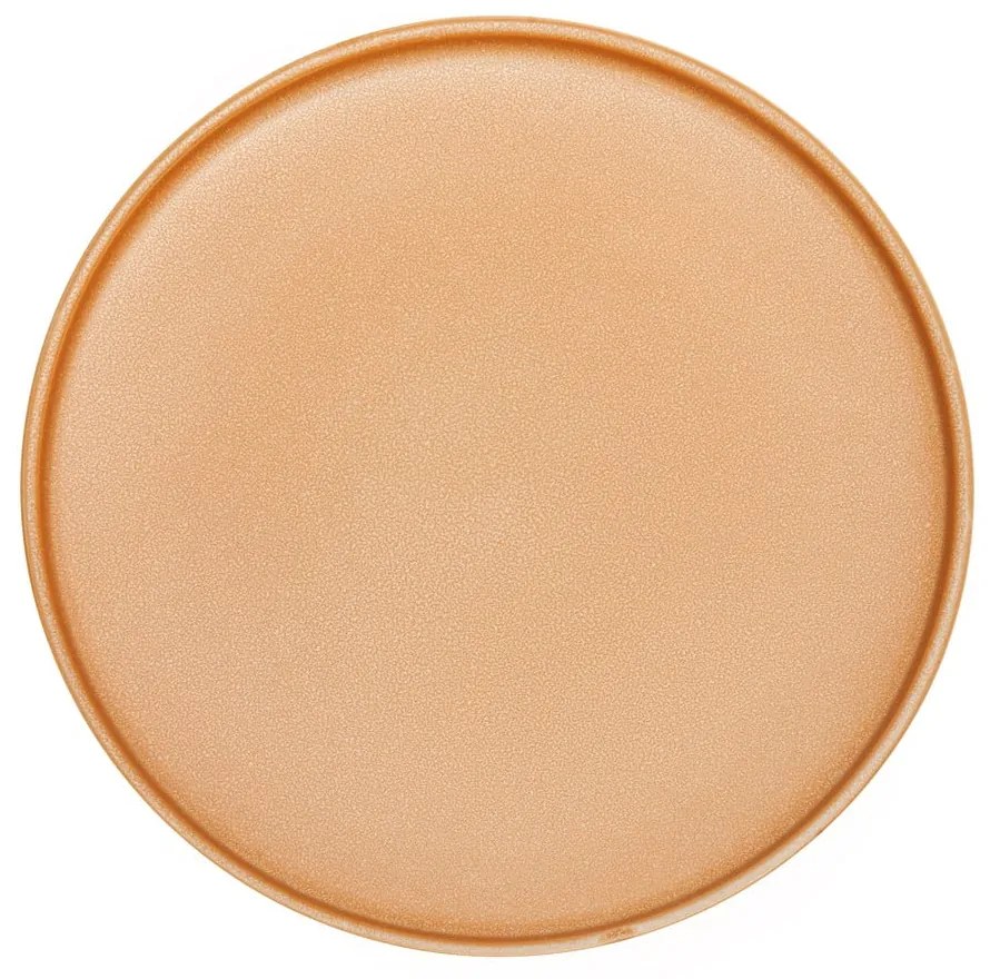 Set di 18 piatti in gres color salmone Malia - Bonami Selection