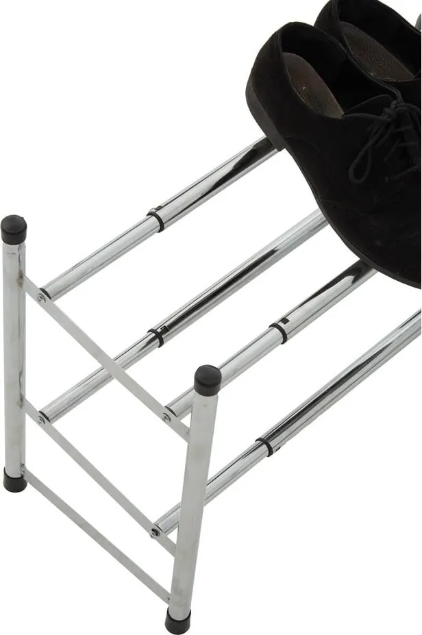 Scarpiera argentata in metallo allungabile – Premier Housewares