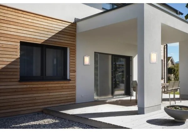 Globo 31982W - Applique da esterno LOGANA 1xE27/60W/230V IP44 bianco