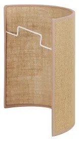 Duolla - Applique YUTE 1xE27/15W/230V diametro 20 cm marrone