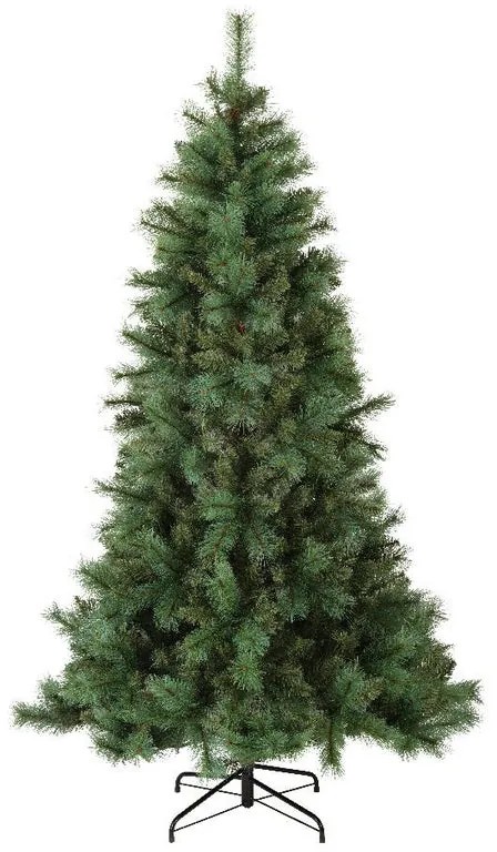 Albero di Natale artificiale Montbrand verde H 210 cm x Ø 124 cm