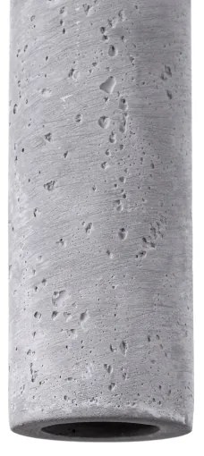 Sollux SL.1271 - Lampadario a sospensione con filo PASTELO 1xG9/8W/230V calcestruzzo