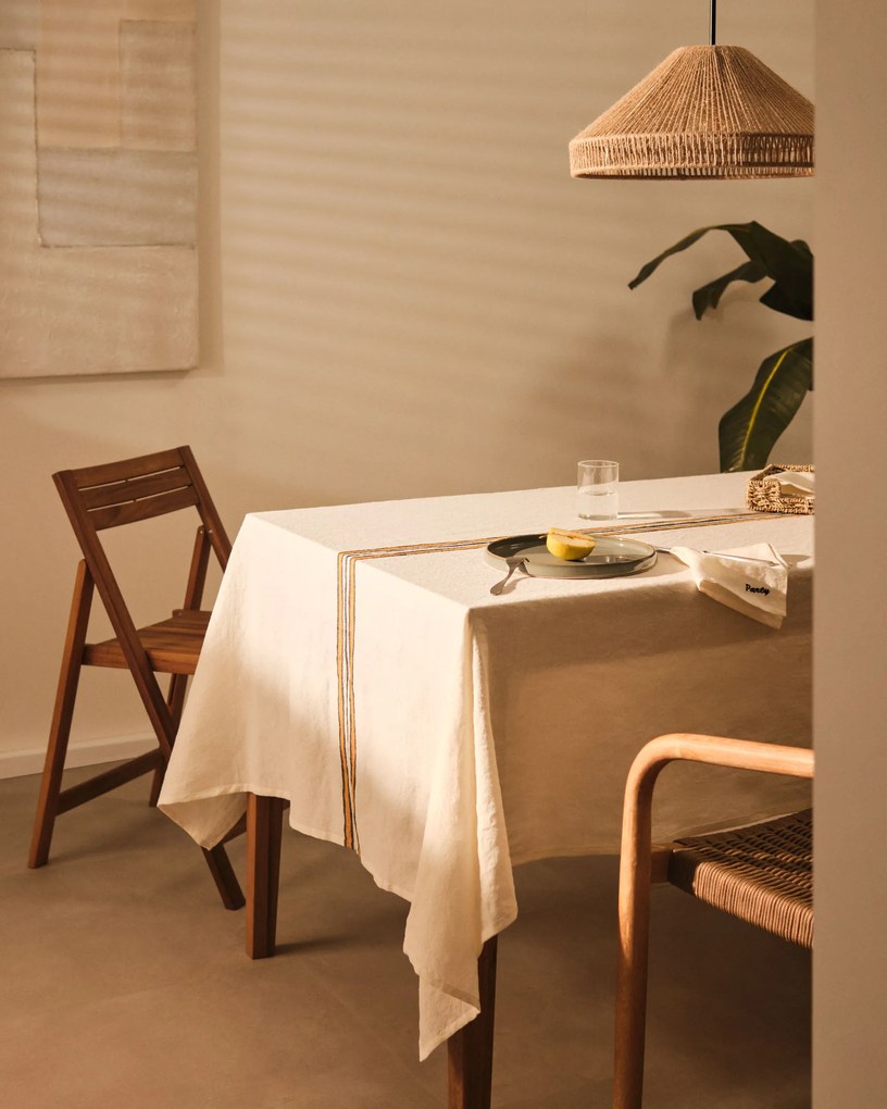 Kave Home - Piatto da dessert Lescala in ceramica blu