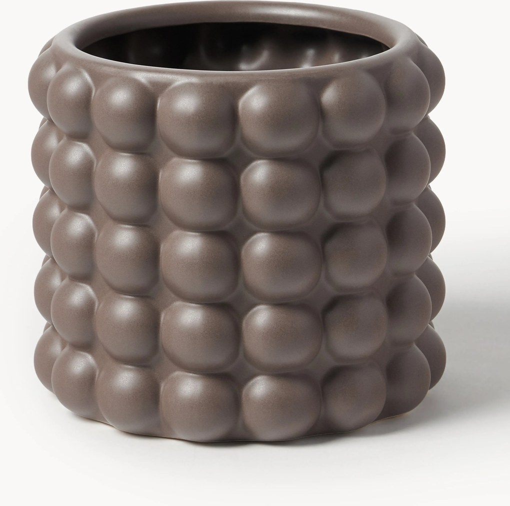 Portavaso in gres Bob, alt. 18 cm