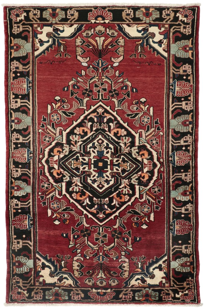 Hamedan Tappeto 260 x 170 (Iran) Annodato A Mano