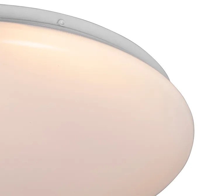 Lampada da soffitto moderna intelligente bianca 38 cm con LED e RGB - Iene