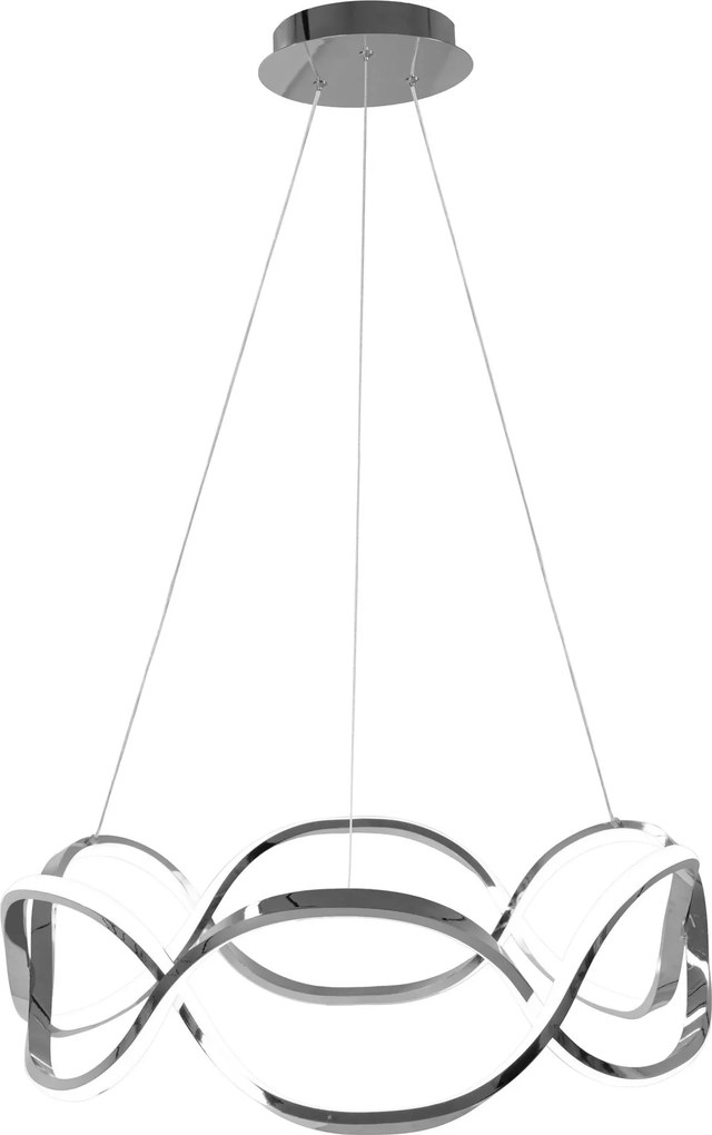 Lampada LED APP801-CP Twist Chrome