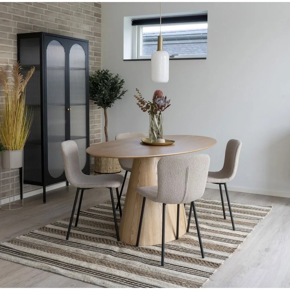 Tavolo da pranzo con piano in frassino 90x160 cm Bolton - House Nordic