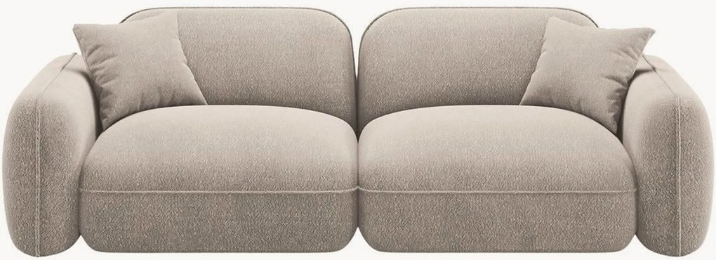 Divano componibile 3 posti in velluto Lucien