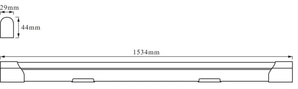 Osram - Plafoniera lineare LED collegabile BATTEN LED/24W/230V 153,4 cm