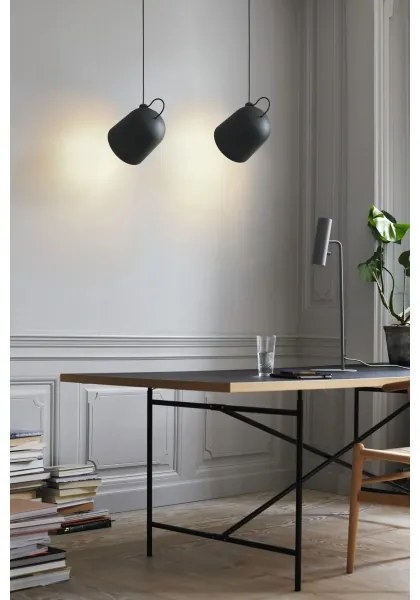 DFTP by Nordlux - Lampadario sospeso a cavo ANGLE 1xE27/25W/230V nero