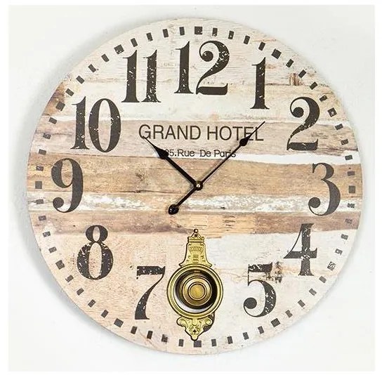 Orologio da parete 1xAA diametro 58,2 cm beige